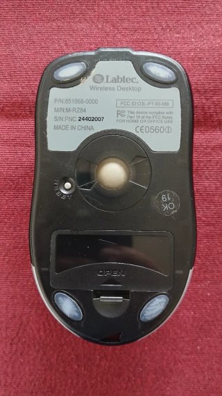 Tastiera e Mouse Wireless Labtec con Ricevitore