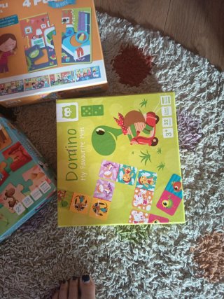 Puzzles y Dominó Animales