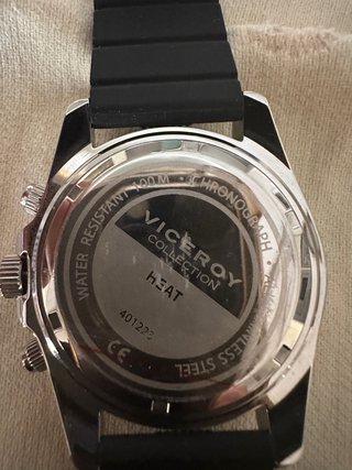 Reloj Viceroy Cronógrafo Hombre Negro/Rojo