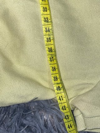 Polo Lacoste Mujer Amarillo Limón Talla 40