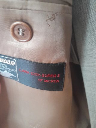 Traje Yves Saint Laurent Gris Caballero