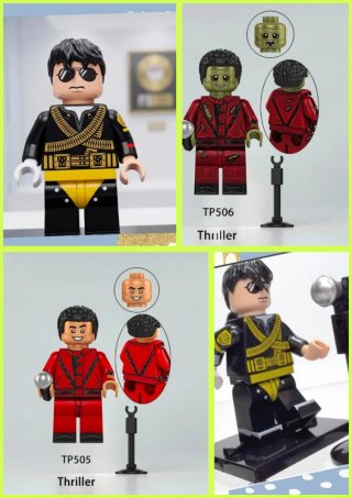 Lote Figuras Michael Jackson Lego Compatible