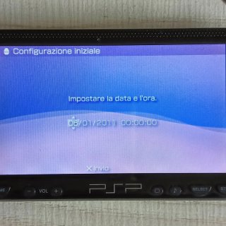 PSP Originale Sony PSP 1004 Street Batteria Nuova
