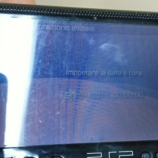 PSP Originale Sony PSP 1004 Street Batteria Nuova
