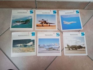 Schedario Aerei da Guerra De Agostini 1991 (818pz)