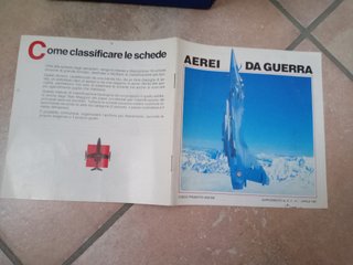 Schedario Aerei da Guerra De Agostini 1991 (818pz)
