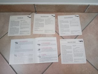Schedario Aerei da Guerra De Agostini 1991 (818pz)