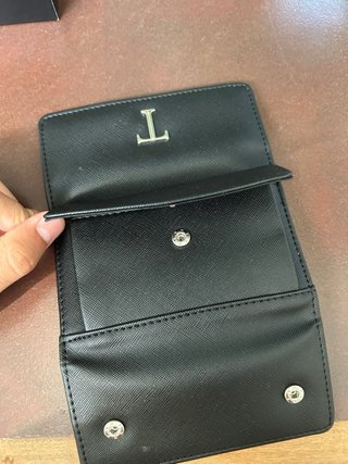 Monedero Llavero Trussardi Negro