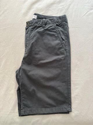 Pantalón corto gris Mango T13-14 (164)