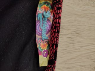 Falda Desigual Multicolor