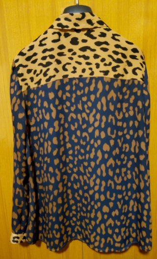 Camicia donna fantasia maculata
