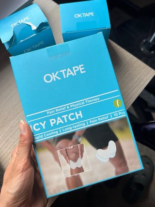 Pack OKTAPE Kinesiotape PRO y Icy Patch