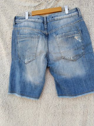 Vaqueros Zara Hombre Desgastados Talla S