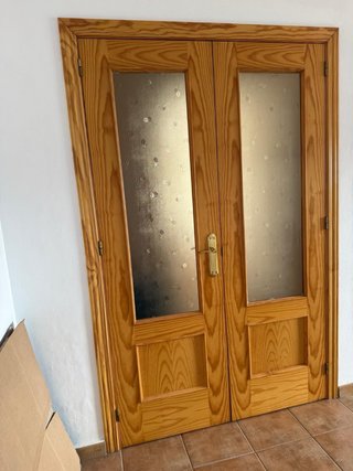 Puertas de madera de pino