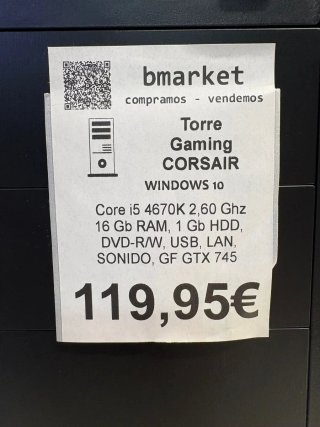 Torre Gaming Corsair Windows 10