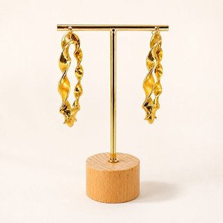 Pendientes Aro Oro 18k JAE-TRA2390