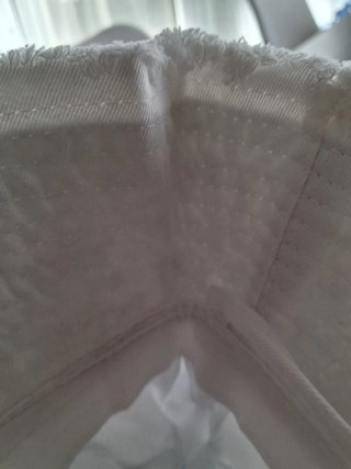 Sombrero de lona blanco