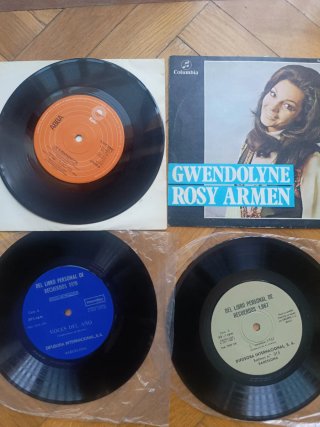 Lote 8 Vinilos Singles 7 - Tú los eliges