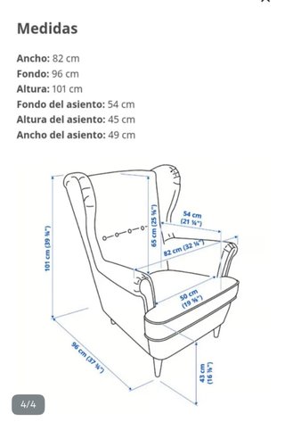Poltrona IKEA STRANDMON