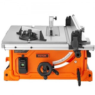 Sierra de Mesa Eléctrica de 1800 W, Capacidad de Corte de 625 mm, 4400 RPM, Sierra de Corte Transversal de 85 mm a 90° y Corte en Bisel de 60 mm a 45° para Madera, Carpintería y Talleres de Interi...