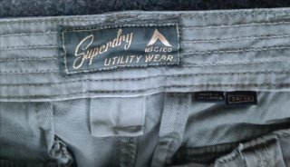 Pantalón cargo Superdry 2026 W34 L32