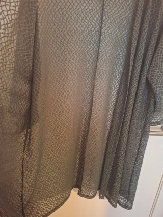 Kimono verde de talla única