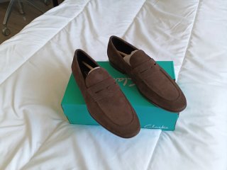 Zapatos Clarks Marron Ante 42 sin usar