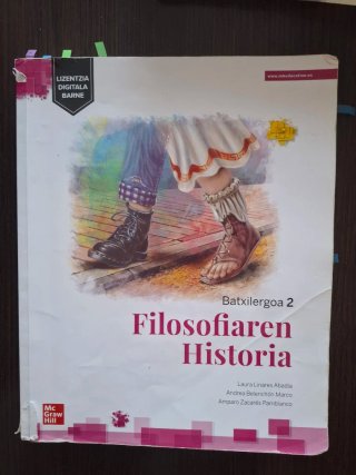 Filosofiaren historia, Batxilergoa 2