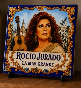 Azulejo Cerámico Rocío Jurado La Más Grande
