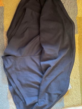Falda pantalon corta azul y gris