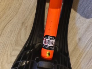 Waveboard Oxelo Decathlon Negro Naranja