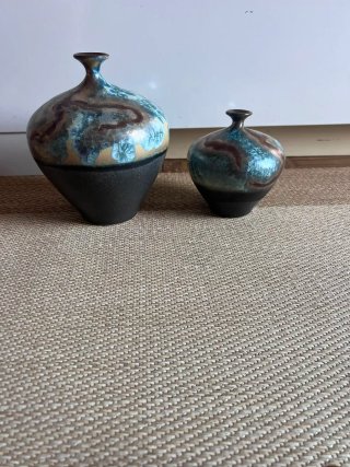 Jarrón decorativo japonés