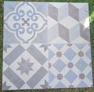 Azulejos nuevos de cerámica Hidráulicos Vintage