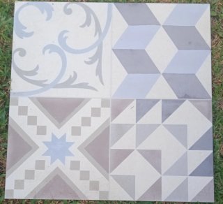 Azulejos nuevos de cerámica Hidráulicos Vintage