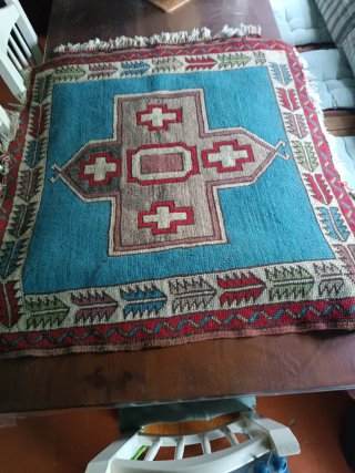 5 Tappeti Persiani Lana Blu/Rosso a 40€ unità
