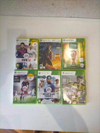 Lote de 6 Giochi XBOX 360 FIFA e altro