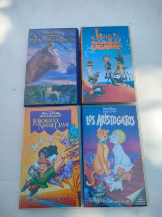 Lote di film VHS Disney Classici