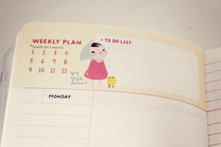 Lote 4 Agendas Kawaii