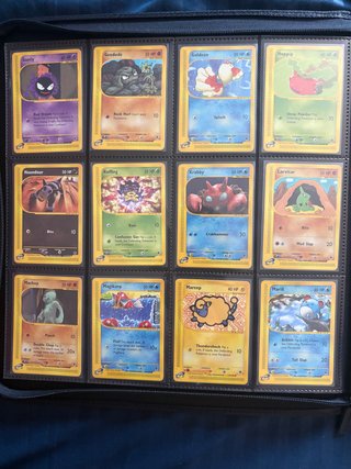 Carte Pokémon Set Expedition comuni/non comuni