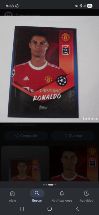 Se busca este cromo