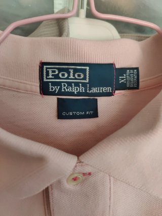 Polo Ralph Lauren Rosa Talla XL grande
