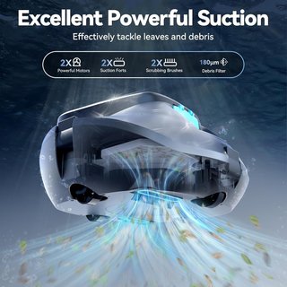 Robot Limpiafondos Pondee X1 Inalámbrico