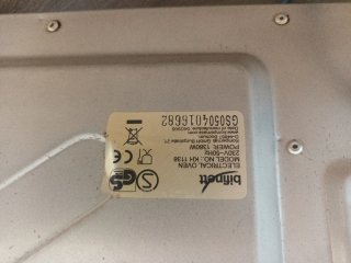 Horno portátil Bifinett blanco