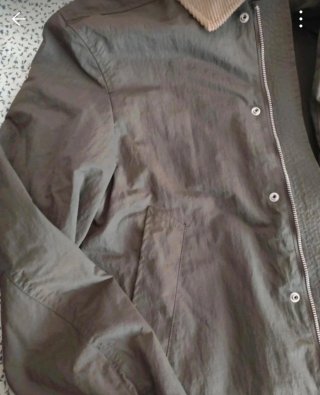 Cazadora Harrington Zara Talla S Khaki