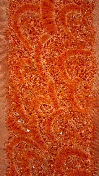 Vestido Javier Simorra color Coral