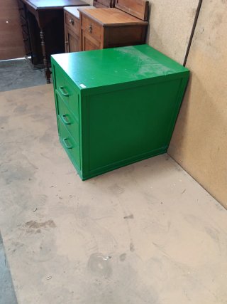 Mesilla Cajonera Metálica Verde
