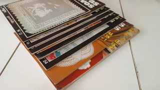 Lote 7 Revistas Ganchillo "Muestras y Motivos"