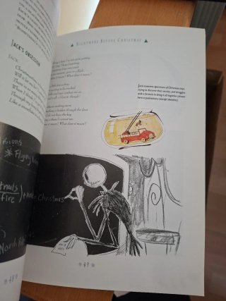 Lote pesadilla antes de navidad comic y libro arte