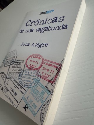 Libro: Crónicas de una vagabunda de Julia Alegre