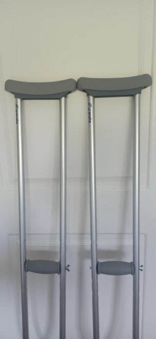 Muletas de hombro compradas en Japón